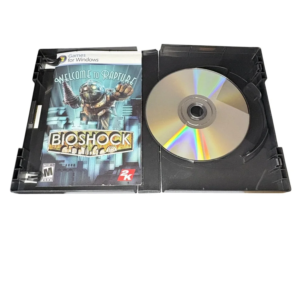 BioShock PC Games for Windows DVD-ROM 2007 First Person Shooter UNTESTED